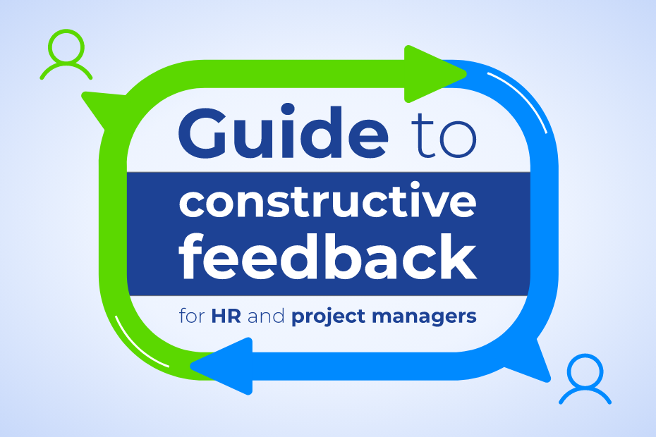 Guide to constructive feedback for HR and project managers