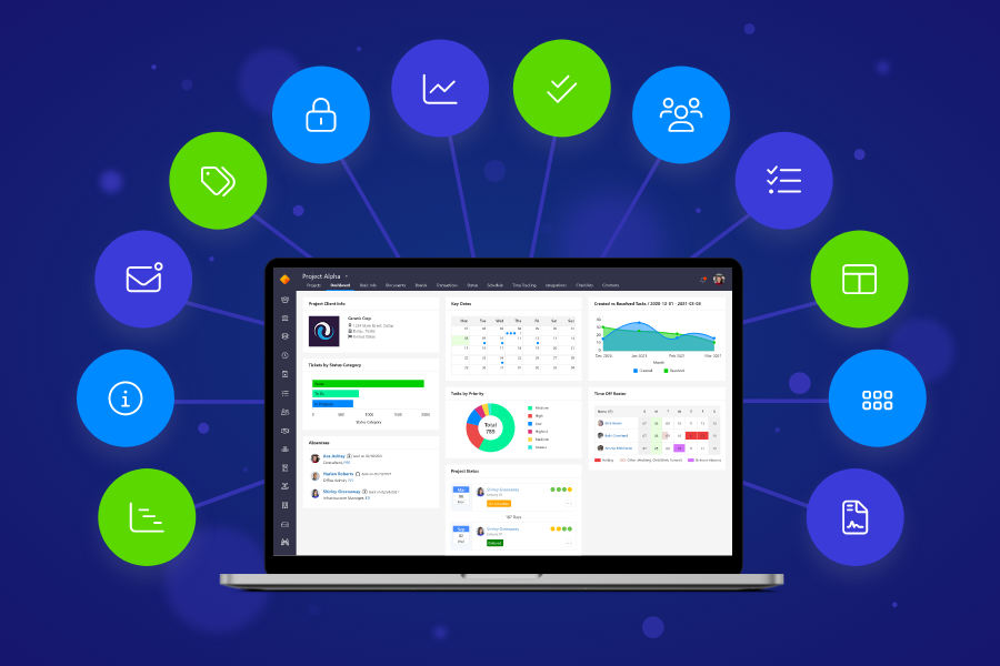 Project management handled with one tool